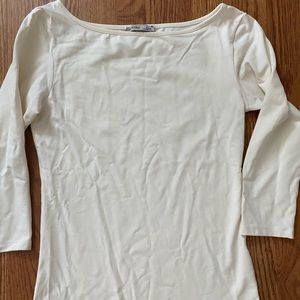Zara women beige top